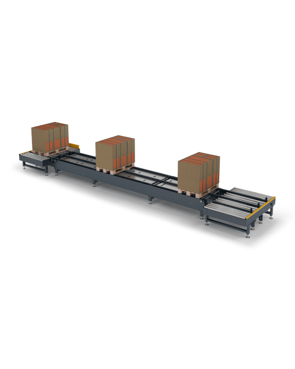 Conveyor modules designed to adapt to tight plant layouts