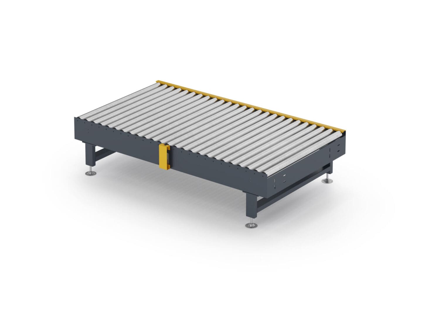 Motorized roller conveyor for palletized load handling