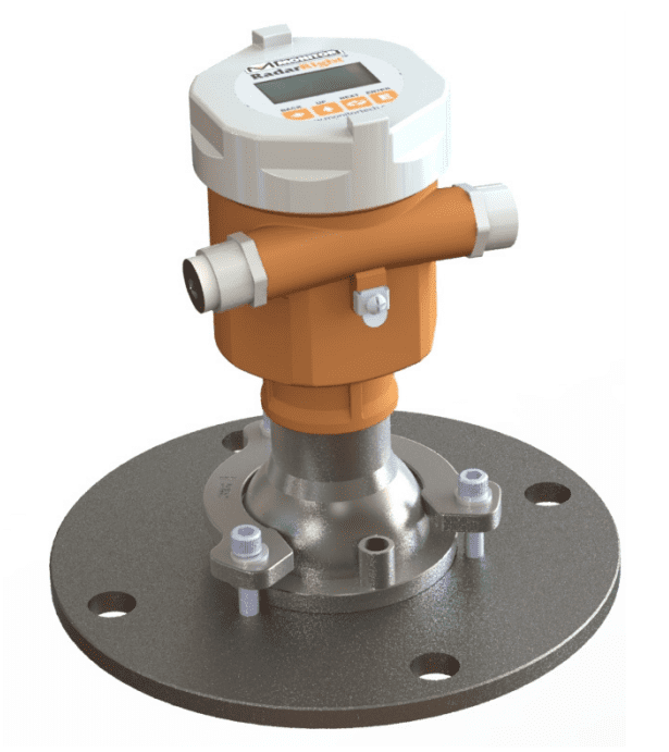 RadarRight flange rendering