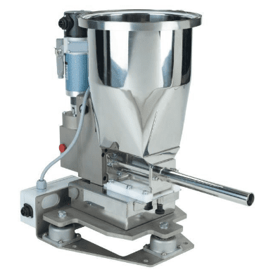 Orbetron AS25 low-rate single screw feeder with removable hopper