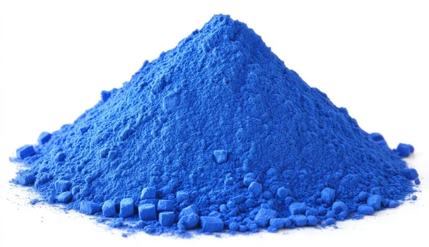 Blue powder and bulk solids processing application