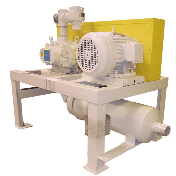 Vacuum blower package